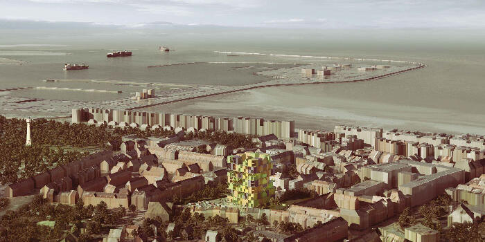 Community House: Mixed-use Program, Knokke, Belgium | 2014