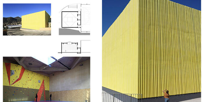 Gymnastics building France - Heams & Michel Architects - France