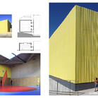 Gymnastics building France - Heams & Michel Architects - France