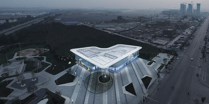 Urban Living Room of Dahuangshan Silicon Town | Xuzhou City, China | 2021