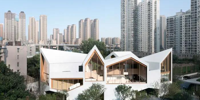 Folded Fairylands - Wuhan City Pavilion and Kindergarten, Wuhan, China | 2021