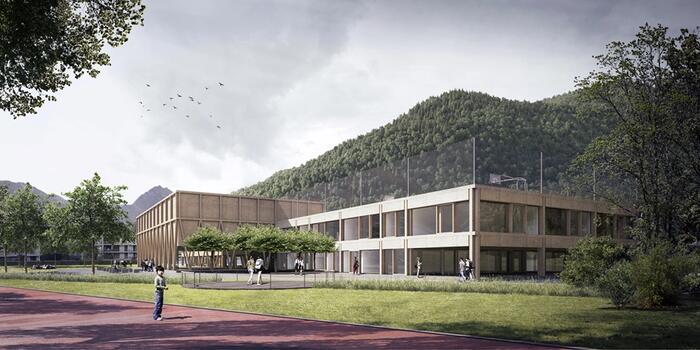 School Schnegg in Nafels | 2021 | Maciej Sokolnicki, Poland