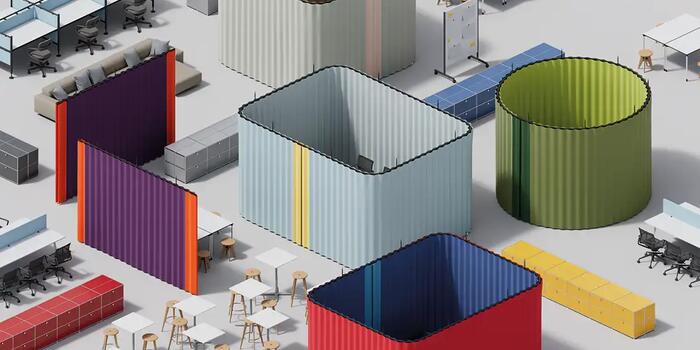 Noren – A Fully Circular Acoustic Curtain System| 2025