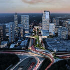 Buckhead Park Over GA400, Atlanta, Georgia, USA | 2016