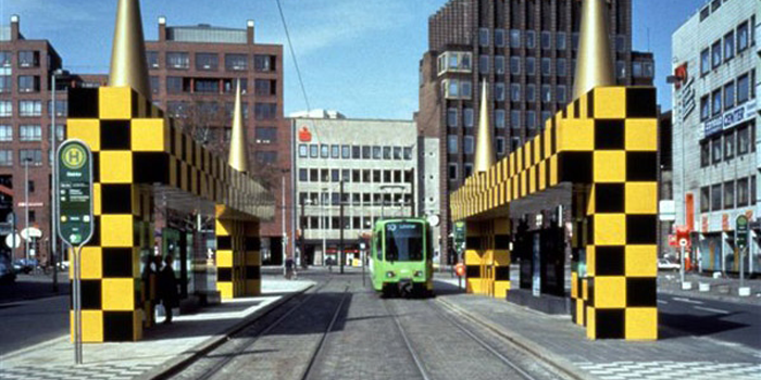 Busstop Hannover - 1992