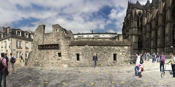 Scenography in a cultural place - Agnès Chryssostalis/ Agnès Guillemin - France