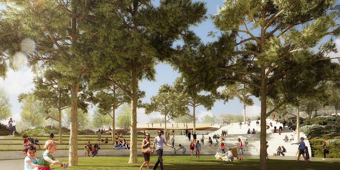 Atlanta’s Park Over GA400