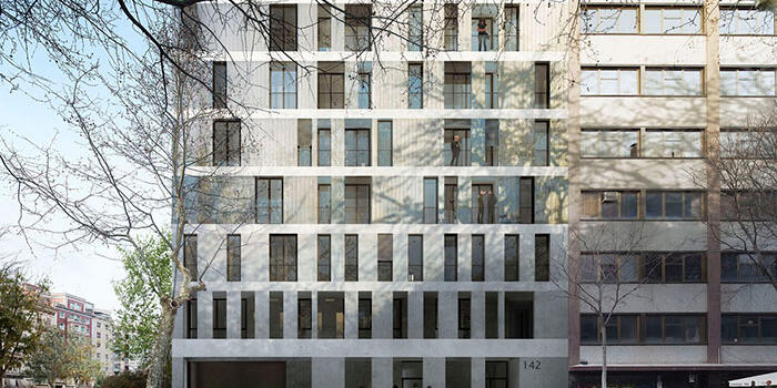 Social housing in Eixample, Barcelona - EVA - Spain